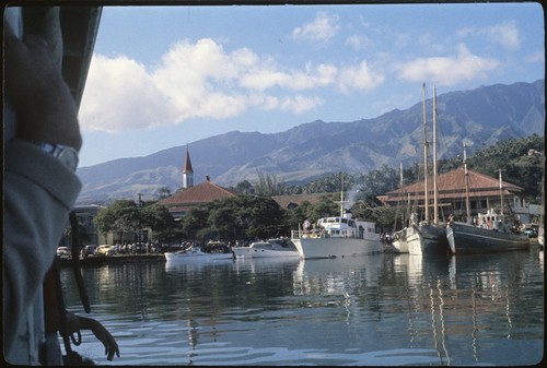 Papeete waterfront, Tahiti