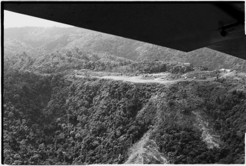 Adelbert Range: airport landing strip