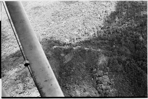 Adelbert Range: aerial view of village