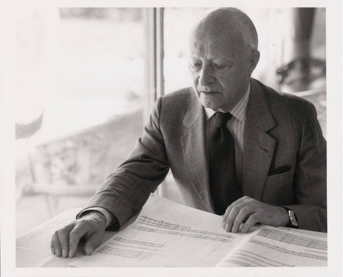 Photograph of Witold Lutoslawski, Composer