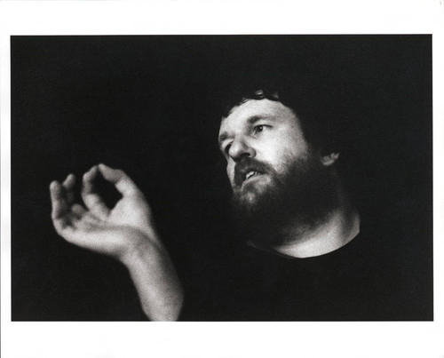 Photograph of Oliver Knussen, composer/conductor