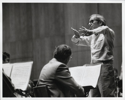 Photograph of André Previn, conductor