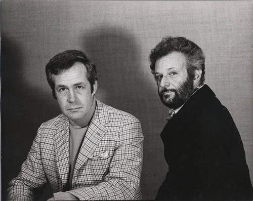 Photograph of Jack Larson and Gerhard Samuel