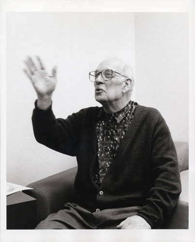 Photograph of George Crumb, composer