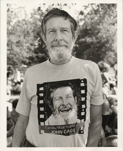 Photograph of John Cage, Composer