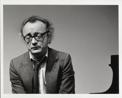 Photograph of Alfred Brendel, pianist/author