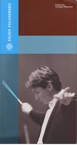 Program book for the Los Angeles Philharmonic residency at the Kölner Philharmonie for March 2, 2005