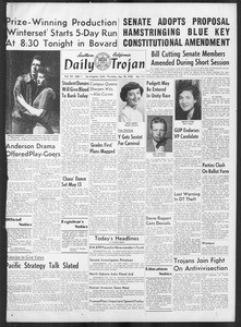 Daily Trojan, Vol. 41, No. 119, April 20, 1950