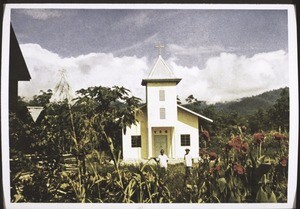 Neue Kirche einer Chinesengemeinde bei Tenom in Sabah / Malaysia