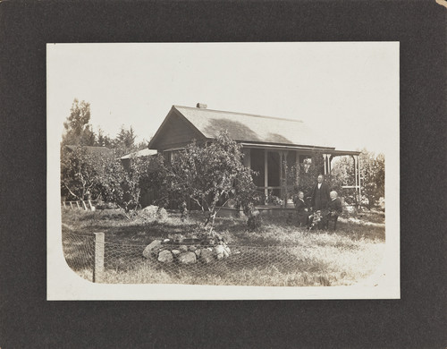 Rev. Espey's father's home