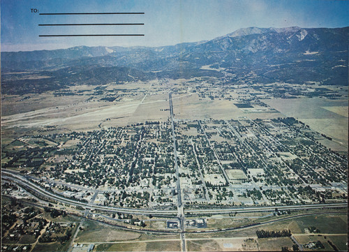 Aerial photo of the city of Beaumont