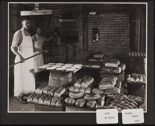 The Bakery of Mr. Meyer Left, 1908