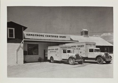 Armstrong Dairy on Beaumont Ave. and 14th Streets, on the northeast corner