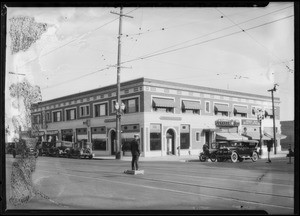 Pacific-Southwest Trust & Savings Bank - Western and Santa Monica Branch, 1098 North Western Avenue, Los Angeles, CA, 1924