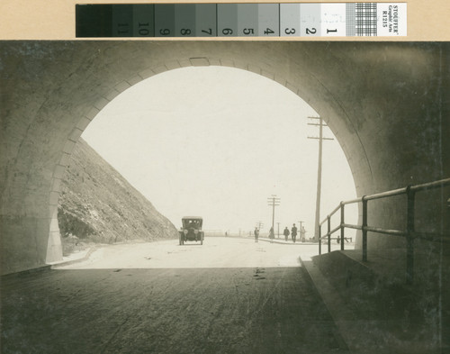 [Photograph of the Municipal Tunnel]