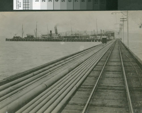 [Photograph of Standard Oil's Wharf]