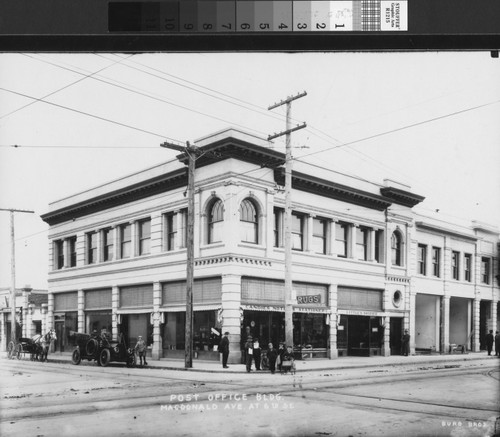 [Photograph of the Post Office building]