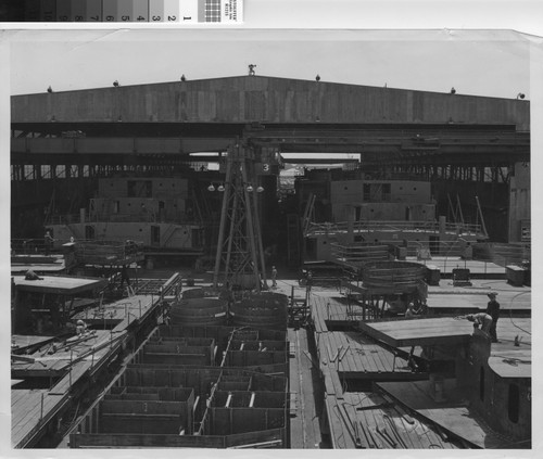 [Photograph of Prefabrication Plant workers]