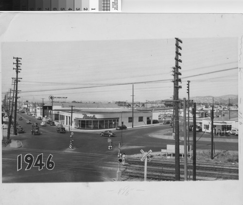 [Photograph of Broadway and Twenty-Third Streets, 1946]