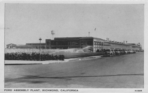 [Photograph of Ford Assembly Plant]