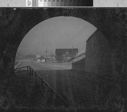 [Photograph of the Municipal Tunnel B]