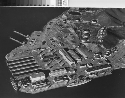 [Aerial photograph of Kaiser Shipyard Number Three]