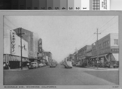 [Photograph of Macdonald Avenue, 1944]