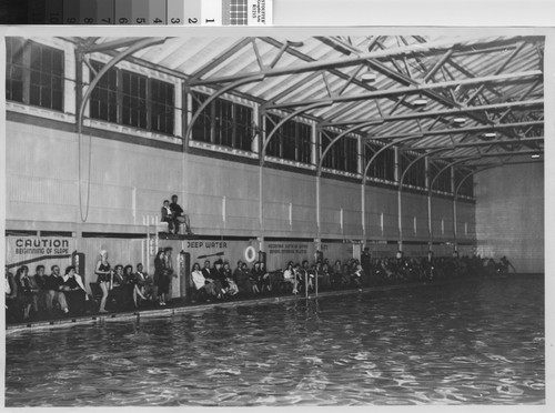 [Photograph of the Municipal Natatorium A]