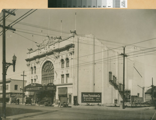 [Photograph of T & D motion picture theater]