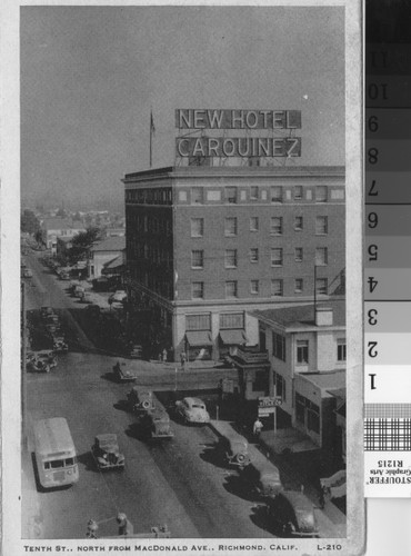[Photograph of New Hotel Carquinez]