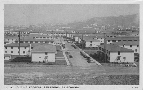 [Photograph of U.S. Housing Project]