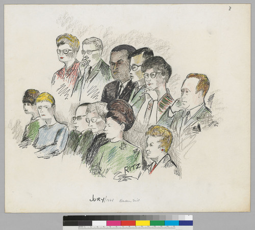 Jury, 1968 Newton Trial