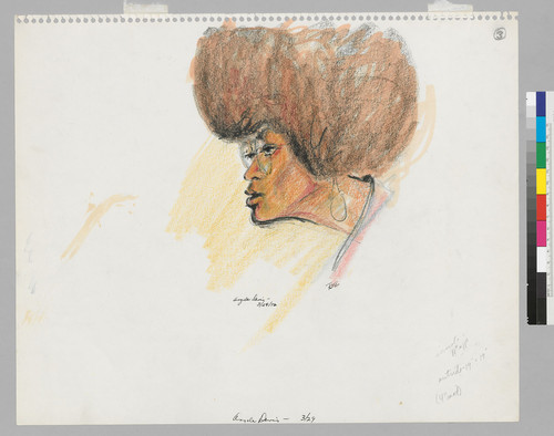 3/29/72 Angela Davis