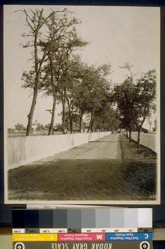 Entrance to old home on Fair Ranch