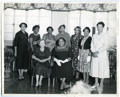 Group photograph of unidentified women