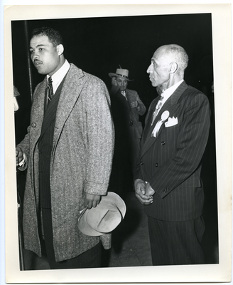Joe Louis and Frederick M. Roberts