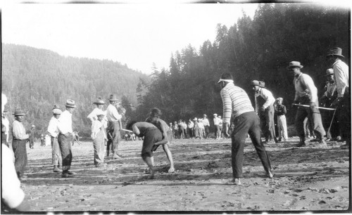 Johnsons: Stick game in 1926