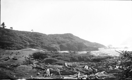 Wilson's Creek: The ancient village site of Omen, from the north. An early print exists, labelled in an unknown hand:--omen