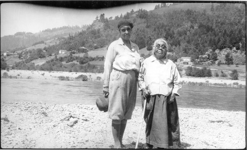 Mrs. Ruth K. Roberts and Yurok woman