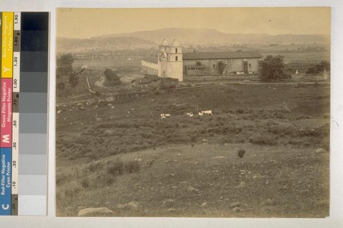 Mission Santa Barbara, founded 12-4-1786