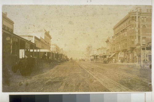 Broadway, Oakland, 1880's