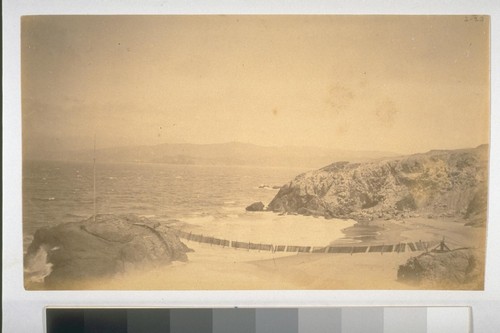 The broken bridge at the Cliff House, San Francisco