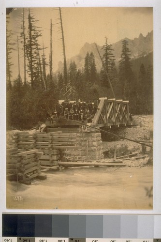 "At the Washout" Castle Creek, June 16, 1888