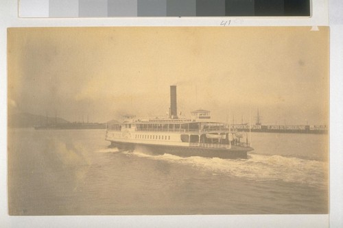 Ferry "Piedmont" on San Francisco Bay