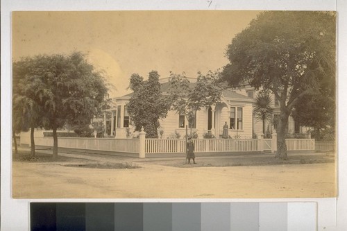 Brown's Residence, corner of 11th and Grove Street