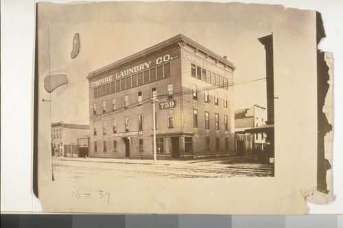 Empire Laundry Company, 1880's