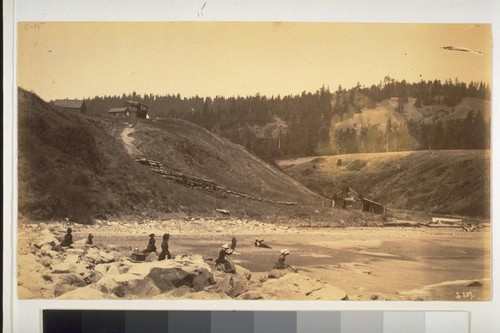 The old buildings at Fort Ross, 1886