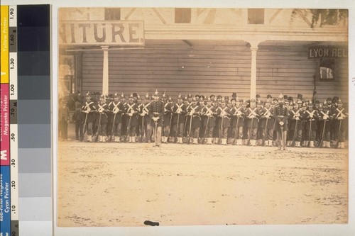 Company A, 5th Infantry, Oakland, California, August 9, 1886