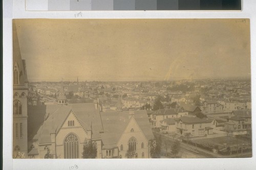 Birds eye view of Oakland - Rodolph, photographer