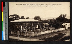 Missionary housing, Palime, Togo, Africa, ca. 1920-1940